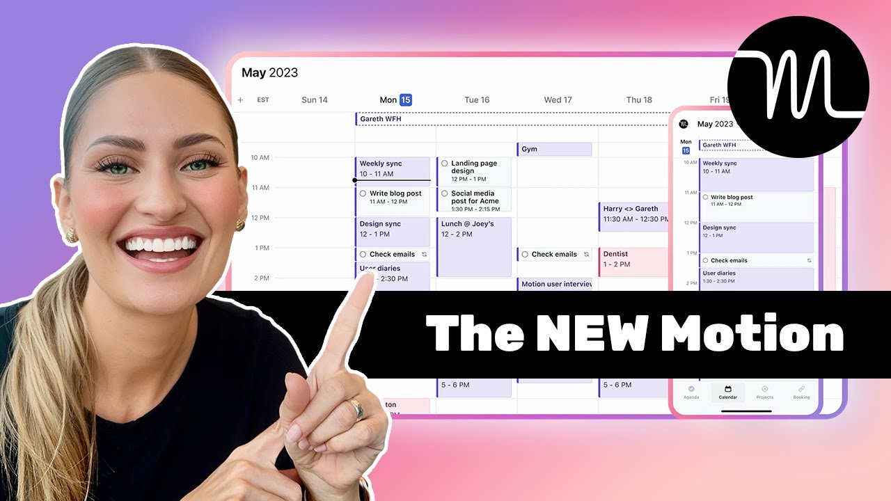 How To Use Motion To Optimize Your Day |  Motion App Review