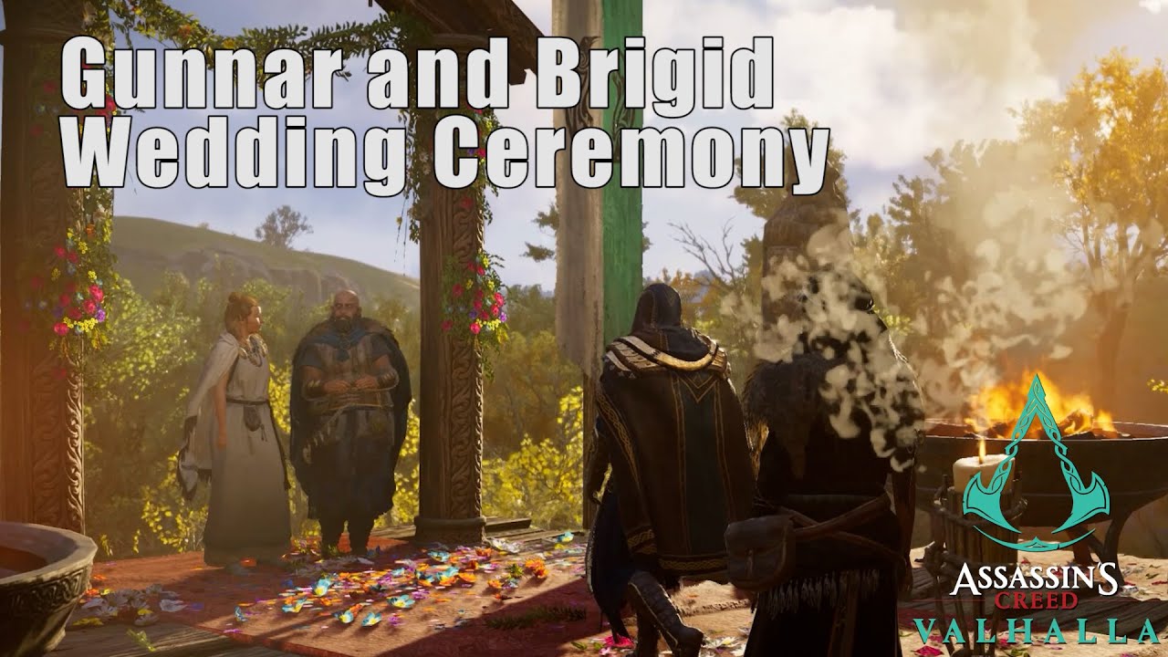 "The speech" Gunnar and Brigid Wedding Ceremony. Assassin's Creed