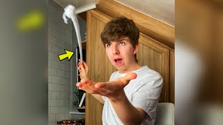 Crazy rope trick!!! #shorts