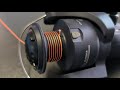 How to tie fishing line to a spinning reel.