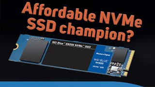 Affordable NVMe SSD champion? WD Blue SN550 launch with specs and real world benchmarks