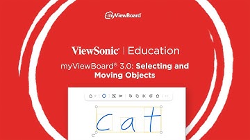 myViewBoard 3.0: Selecting and Moving Objects