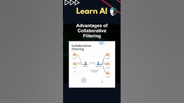 Advantages of Collaborative Filtering #ai #artificialintelligence #machinelearning #aiagent