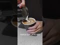 Latte art in paper cup 🤍 #shorts #tiktok #viral #youtubeshorts #latteart #short