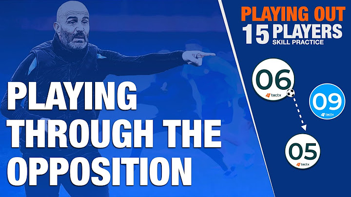 Enzo Maresca Tactics | Playing Out From the Back Football Drill | How to Coach It