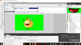 Animating a audition for Ender Devoir