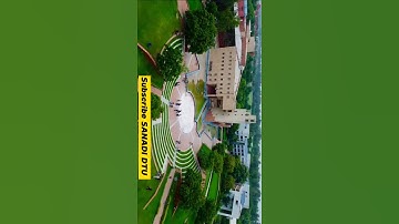 DTU , from the Skies🌧️✨. Tier 1 College Delhi Technological University#shorts#ssc#college#iit#viral