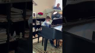 My Son Had To Learn This Very Long Piano Piece And... | Perez Hilton