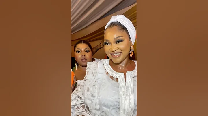 Mercy Aigbe dancing as Segun Johnson hails her at Iyabo Ojo’s daughter’s wedding #mercyaigbe #jp2025