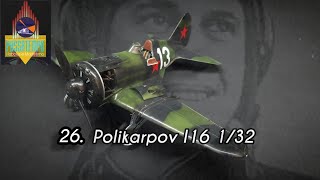 26. Polikarpov I16 Type 24 1/32