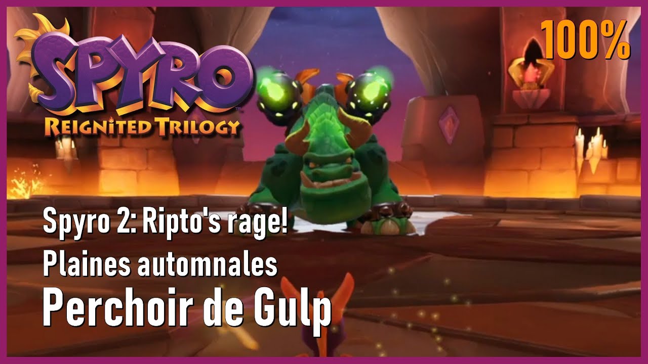Spyro 2: Ripto's rage! - Plaines automnales - Perchoir de Gulp - YouTube