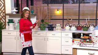 Temp-tations Set of (2) Round Bakers with Deep Dish Lid-Its on QVC