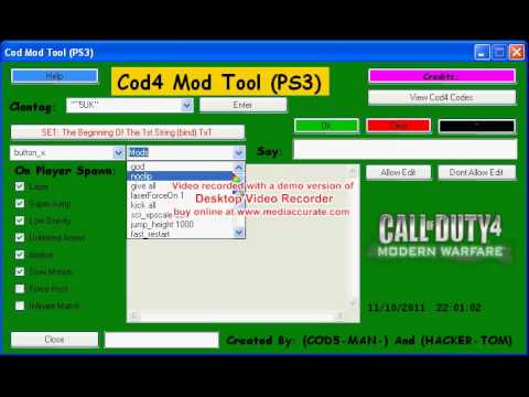 Cod4 Mod Tool (PS3) Beta!.avi