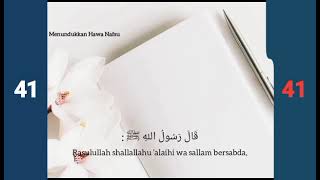 HADITS ARBAIN KE 41