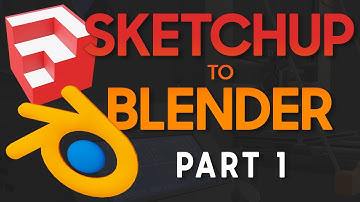 Learning Blender after SketchUp / Part 1 - Navigation and the Basics