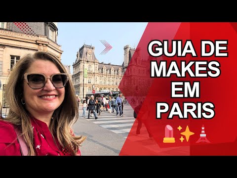 Miniatura do vídeo: MAQUIAGEM EM PARIS 💄 Onde Comprar + Marcas Francesas BARATAS que Valem MUITO a Pena!