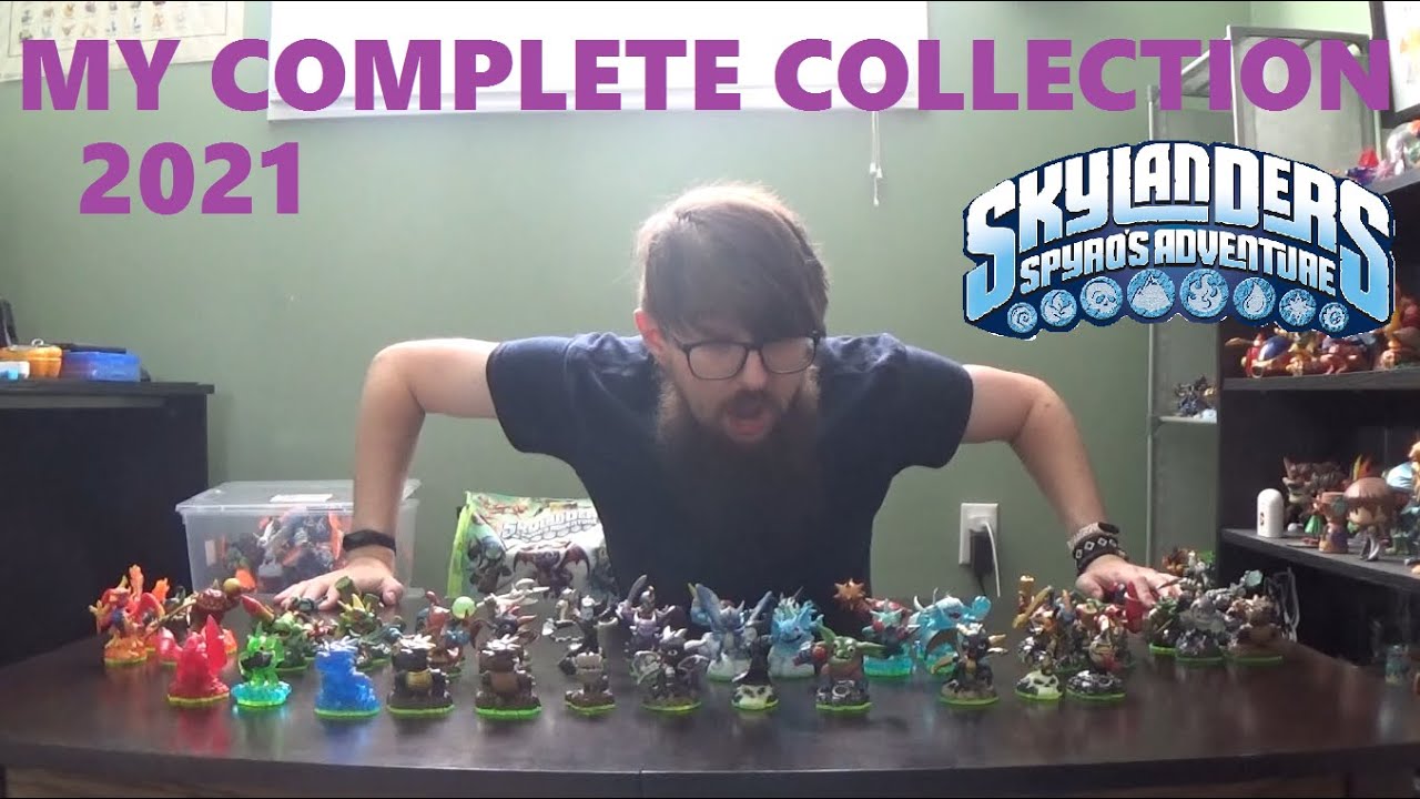 MY COMPLETE SKYLANDERS COLLECTION | Spyros Adventure [2021 Edition
