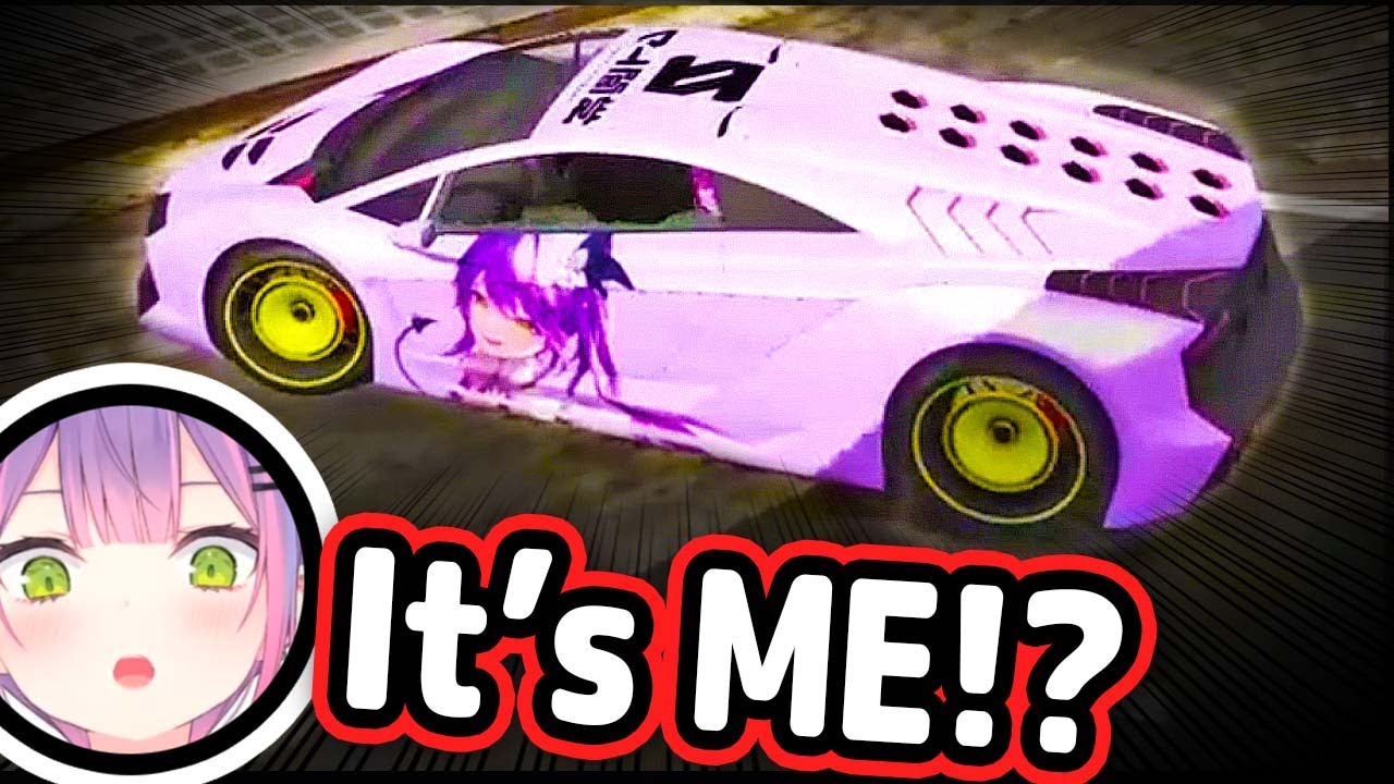 Towa Sees RPR's Waifu Mobile...【Hololive】