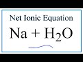 Net Ionic Equations and Reactions