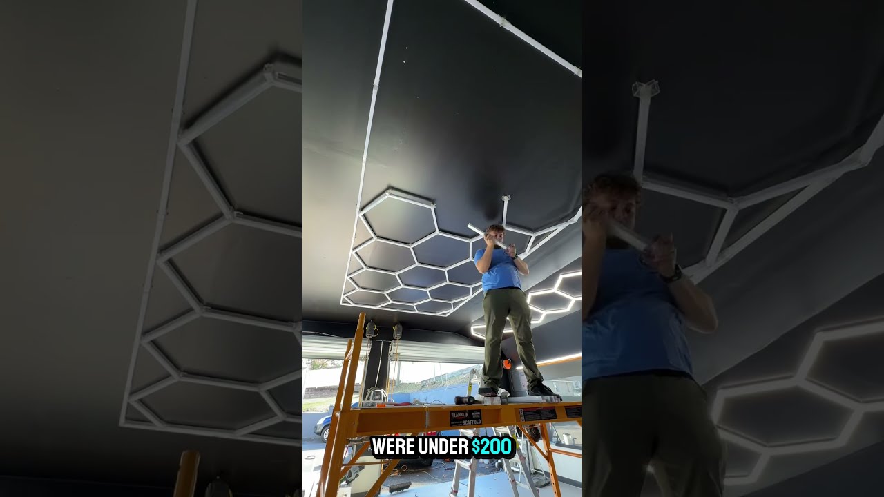 Hexagon Led Lights Automobile Cardetailling Ceramiccoating Carcraftautodetailing Cartok