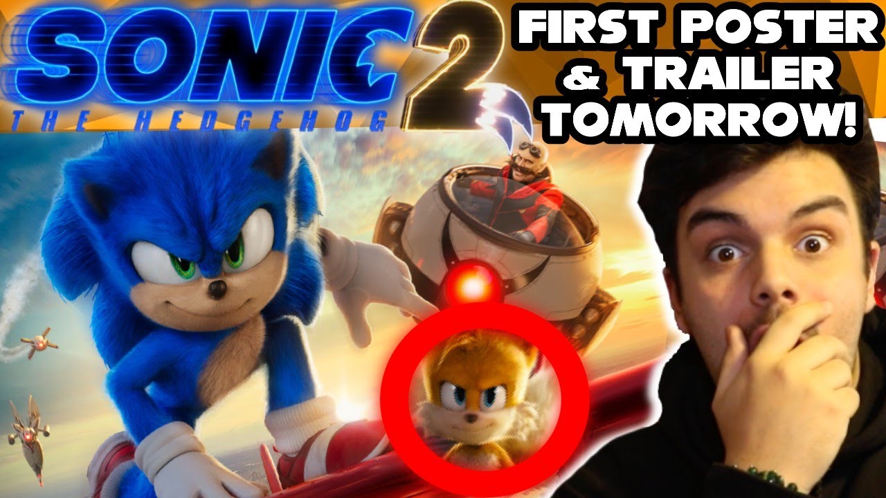New Sonic Movie 2 Poster Officially Revealed & Trailer Releasing Tomorrow!