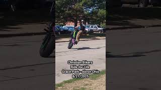 Christian bikers at Grace Park in Akron, Ohio - 8/31/2025 - Labor Day weekend.