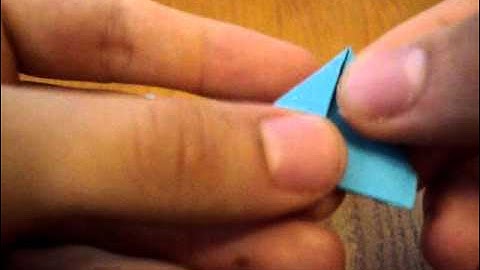 How to fold 3D Origami Pieces Faster