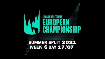 LEC Summer Split 2021 | Week 6 | Day 2 | WHAT
