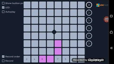 How to play faded in UNIPAD.