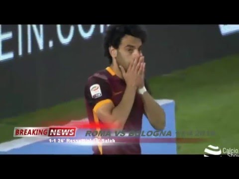 Roma vs Bologna Highlights  11-4-16 1-1 ملخص روما وبولونيا