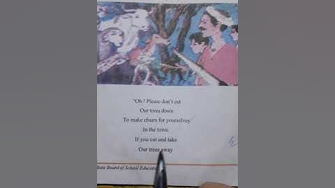 Happy trees (poem) 3rd English