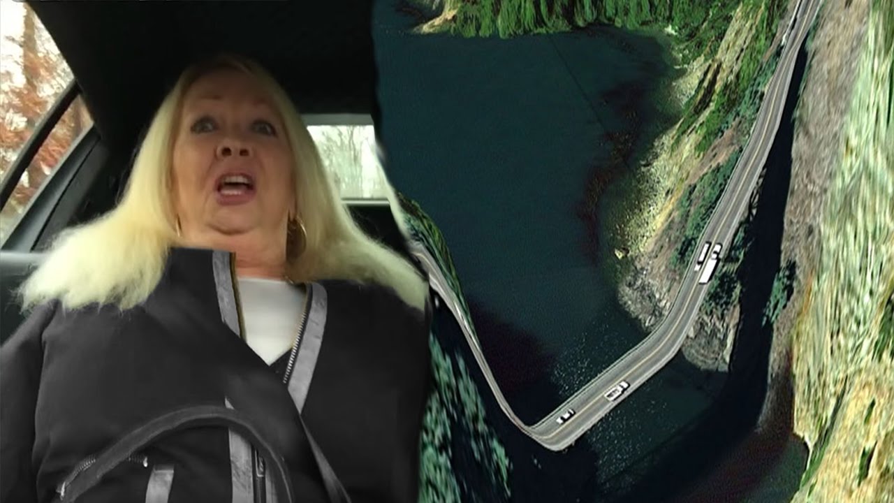 DRIVING ON THE SCARIEST ROAD EVER MADE! *DANGEROUS*