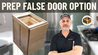 Prep False Door Option | RTA Cabinet Options
