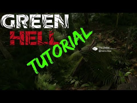 How To SAVE THE GAME / Build A Shelter - GREEN HELL - Tutorial