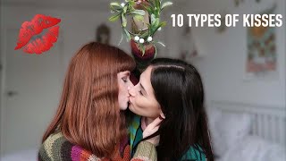 10 TYPES OF KISSES