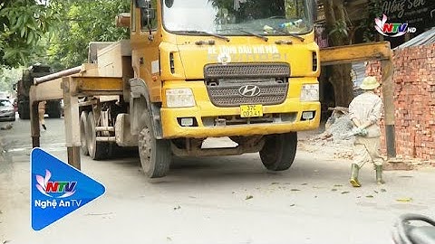 Mất an toàn từ xe chở bê tông thi công công trình