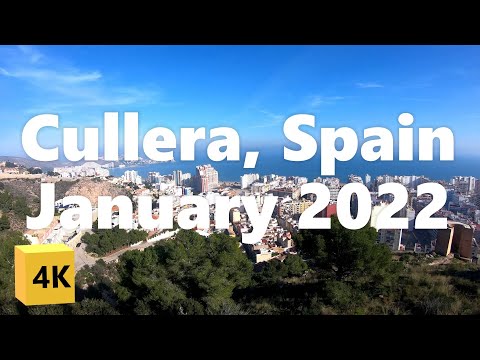 Walking in Cullera, close to Valencia January 2022 (Winter in Spain)