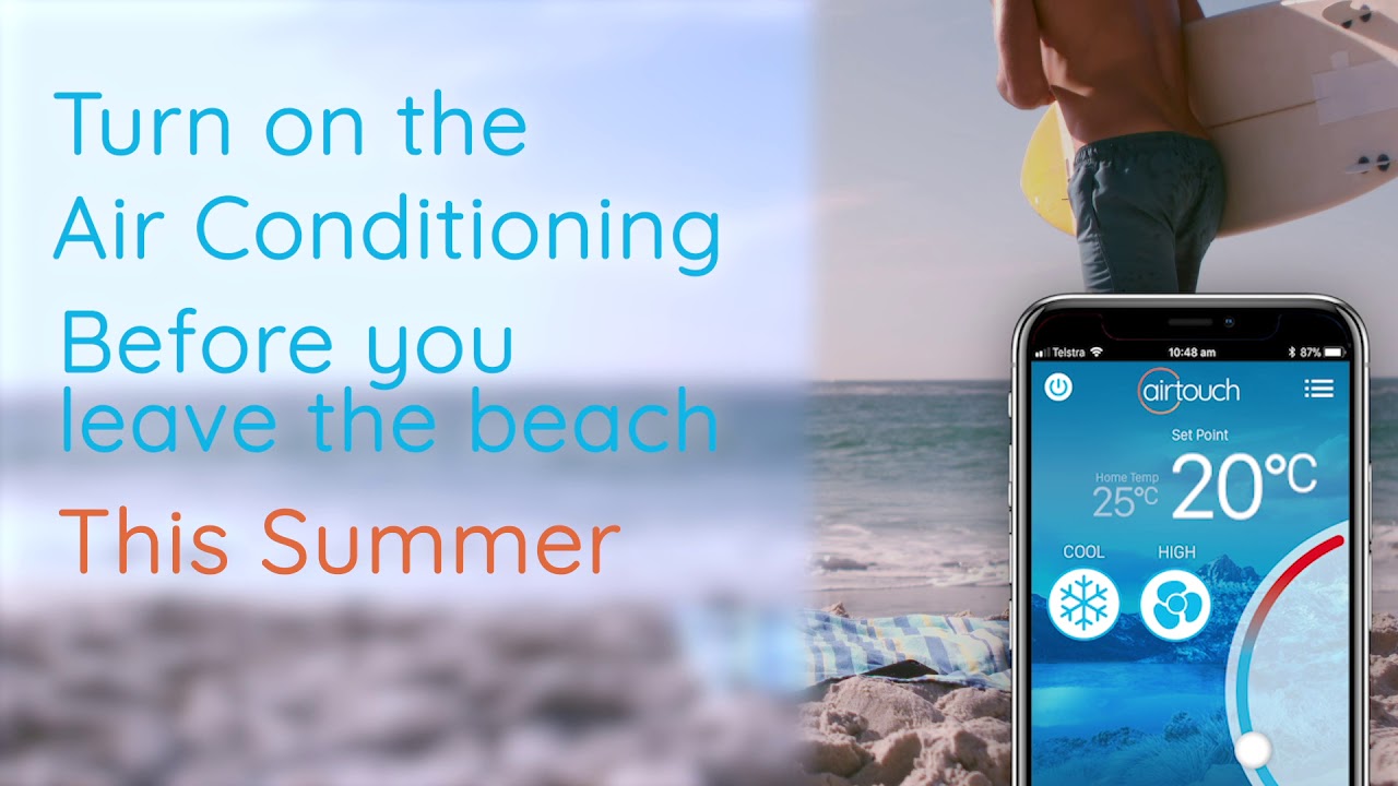 Smart Home App Climate Control AirTouch 4 YouTube