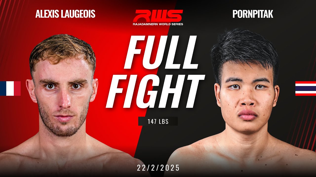 Alexis Laugeois vs Pornpitak Tor.Jaksri