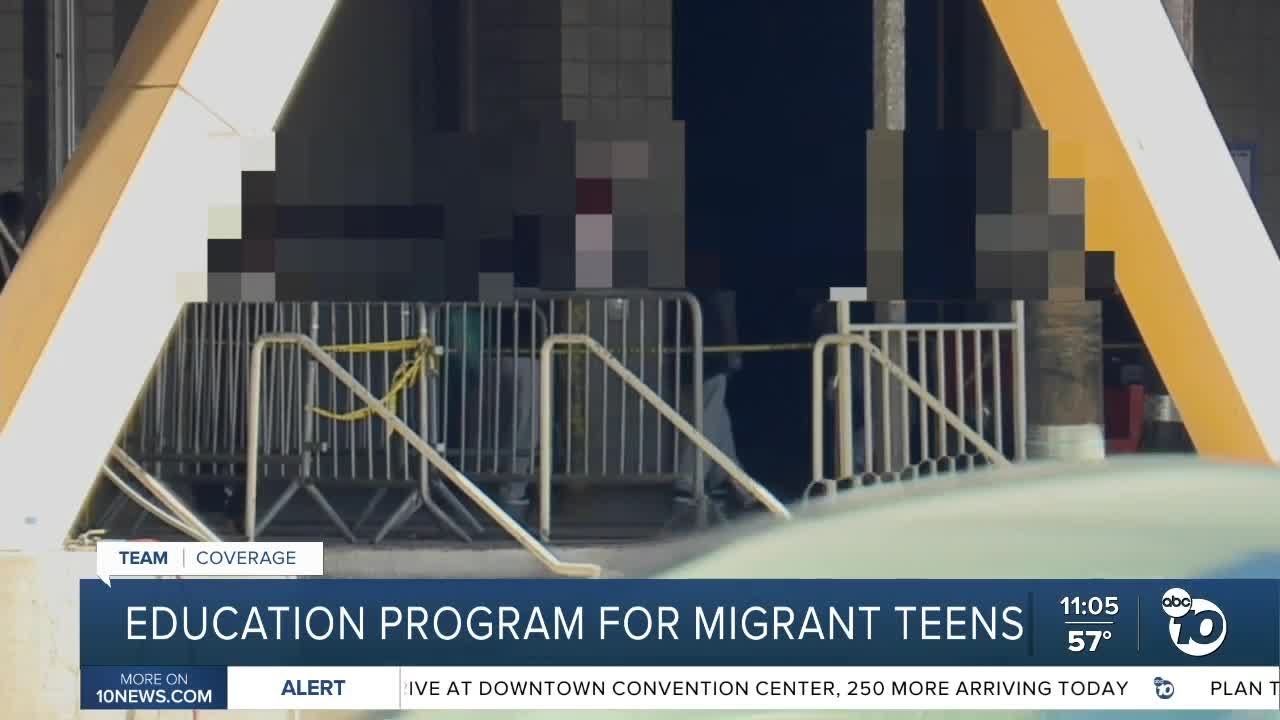 Education program for migrant teens - YouTube