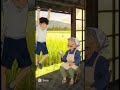 チンニングする少年と毒舌おばあちゃん #ai  #shorts