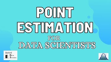 Point Estimation - One of the statistical technique that you need for Data Science (ENG - sub)