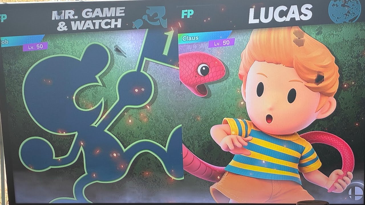 Bob (Mr.G&W) Vs. Claus (Lucas)