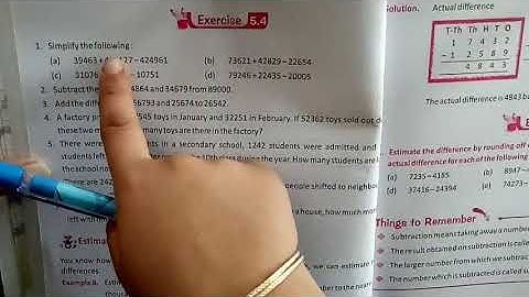 Class -4th Chapter -5 Ex -5.4 Q -1