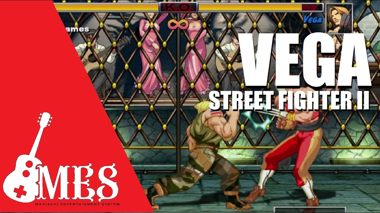 Vega's Stage - Barcelona, Spain. Street Fighter II Plus