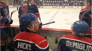 Behind The Bench: March 13, 2026: Brampton Steelheads vs. Ottawa 67's!