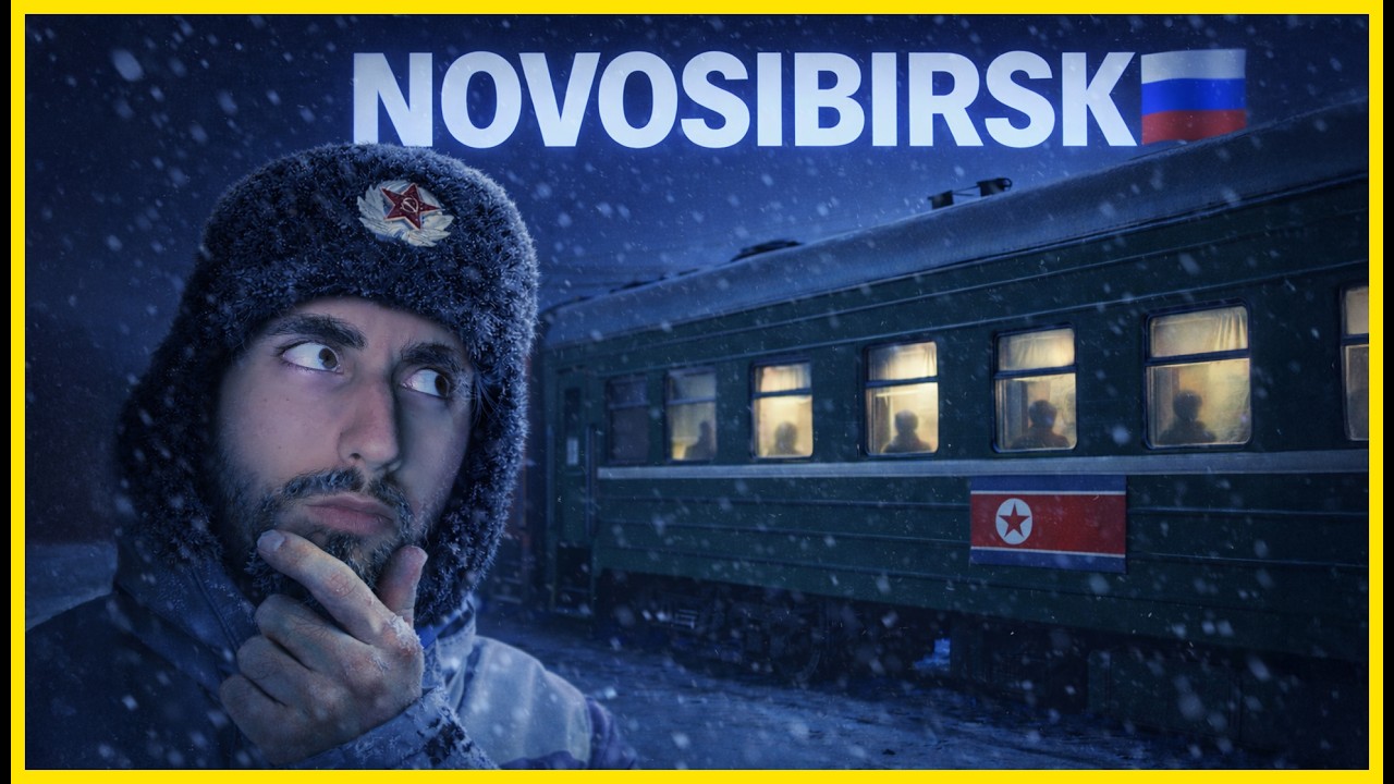 Alla ricerca del vagone NORD COREANO sul TRENO TRANSIBERIANO a NOVOSIBIRSK 🇷🇺
