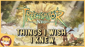 Tips I Wish I Knew Before I Started Playing | Tree of Savior Neo