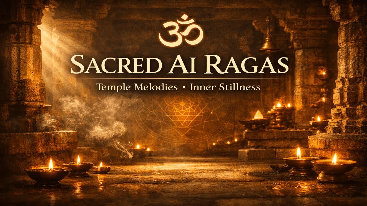 Sacred AI Ragas 🕉️ Temple Melodies for Inner Peace & Stillness (2026)