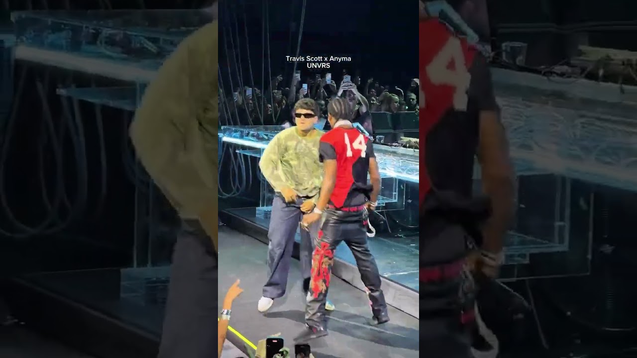 Travis Scott x Anyma 〰️ [UNVRS] Ibiza ☄️  📹 @etranter